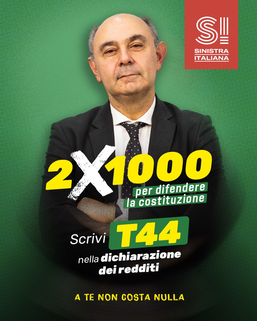 Campagna 2x1000 Sinistra Italiana Terni